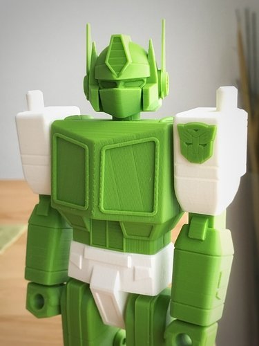 optimus prime transformers action masters 3D printed imprimé en 3D fichier STL guvrnor cults 1.jpg