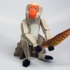 Formosan formose taiwan macaque singe chinese nouvel an chinois articulé imprimé en 3D cults STL gratuit 5.png